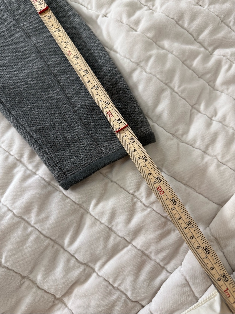 Patagonia Men's Two Toned Gray Better Sweater 1/4 Zip Pullover — Size XL - Picture 6 of 10